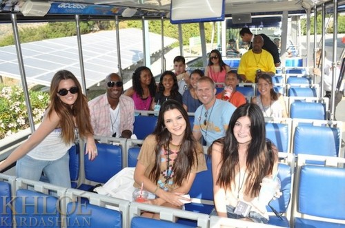  Kardashian Family at Universal Studios.