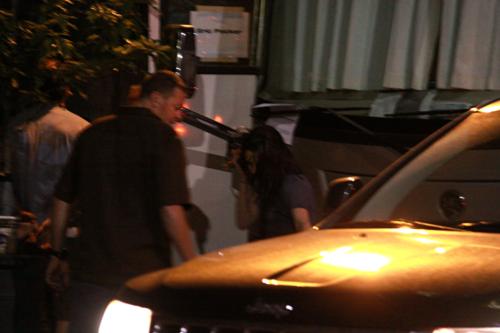  Kristen on the set of Cosmopolis-July 7th