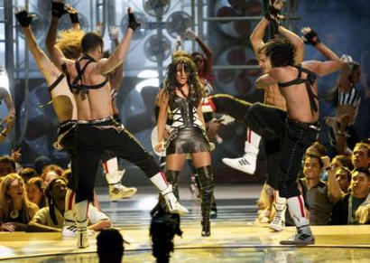 MTV VMA's - Performing Dirrty 2003