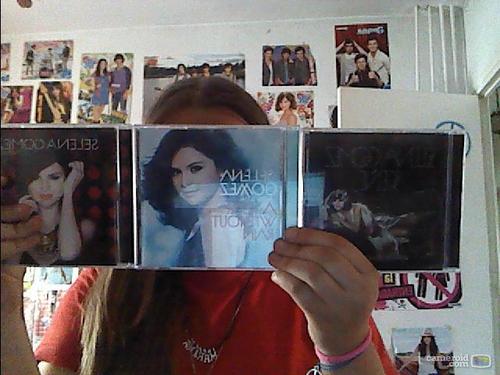  My CD's of Selena Gomez