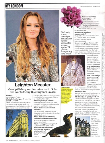  New scans of Leighton in Instyle UK and Es Magazine