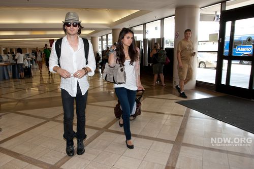  Nina and Ian departing LAX Airport, July 7