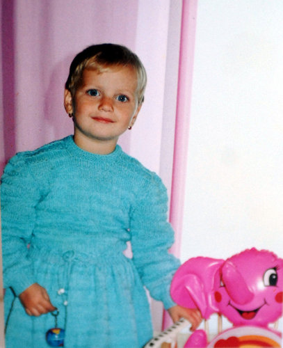 Petra Kvitova as child