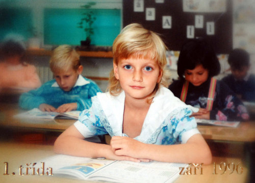  Petra Kvitova as child