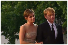  Rupert and Emma on DH2 लंडन Premiere