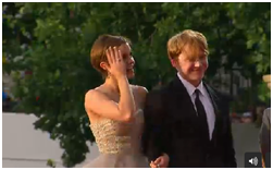  Rupert and Emma on DH2 ロンドン Premiere