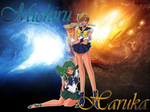 Sailor Uranus & Sailor Neptune