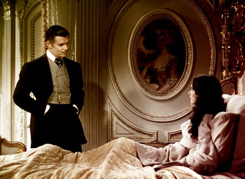 Scarlett O'Hara and Rhett Butler 