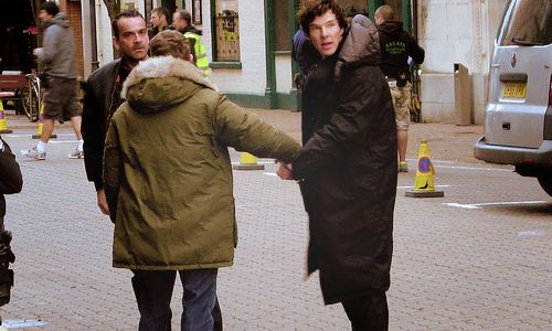  Sherlock Set Fotos