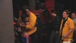 Spencer hugging Carly after Shelby Marx  fight
