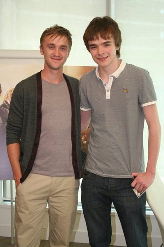  The EA Reporters tour our studios with Tom Felton - July 2011