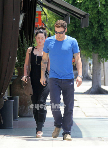  Megan fuchs spotted out after Lunch in Hollywood, Jul 10