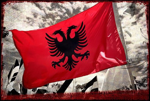ALBANIA FLAG