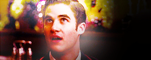  Blaine is confused by Sam LOL!!!