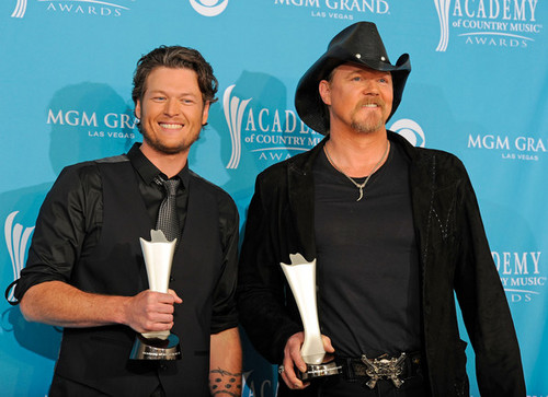  Blake Shelton - 45th Annual Academy Of Country Muzik Awards - Press Room
