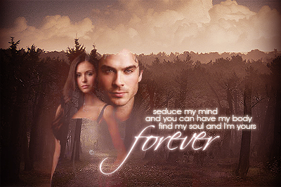 Damon et Elena