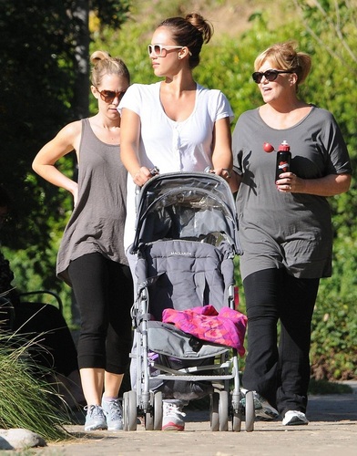  Jessica - At the park in Beverly Hills - July 10, 2011