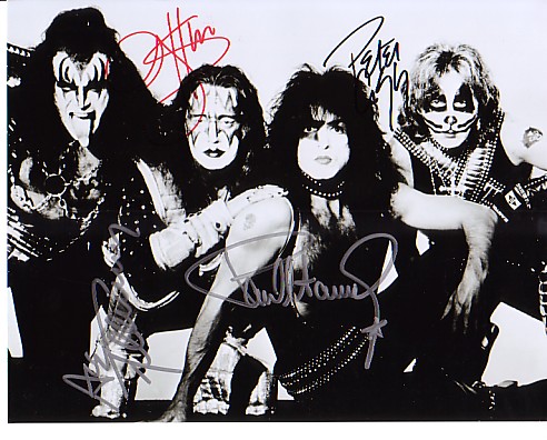  吻乐队（Kiss） ~ Autographs