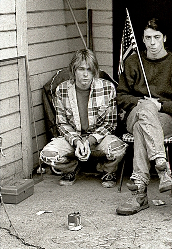 Kurt Cobain & Dave Grohl♥
