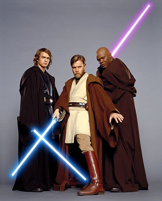  Mace, Obi wan, and Anakin