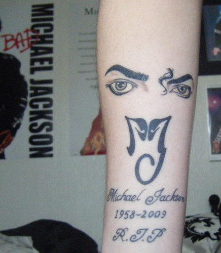 Michael Jackson टैटू