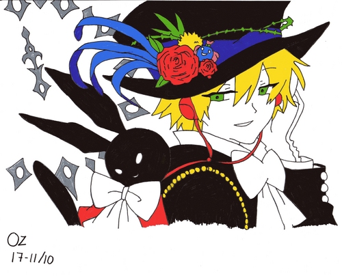  My drawing of Oz from Pandora hearts