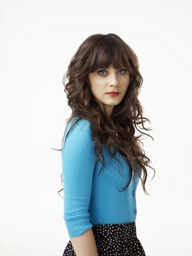 New Girl Cast Promotional mga litrato - Zooey Deschanel as Jess.