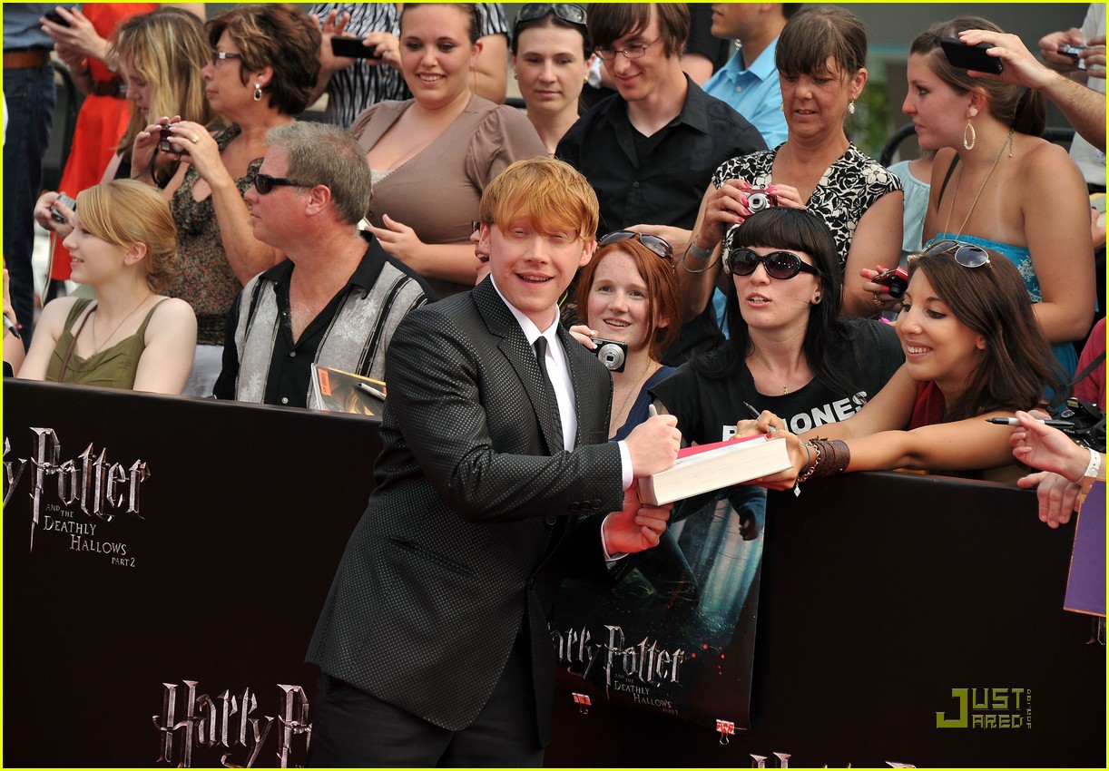 Rupert Grint: 'Harry Potter' NYC Premiere!