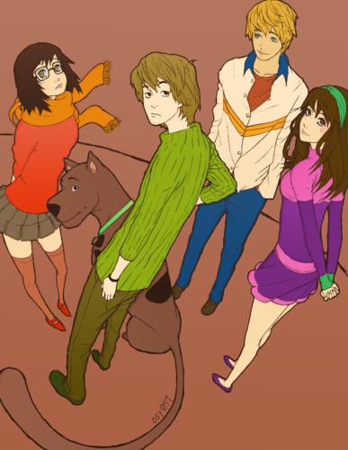  Scooby-Doo - As アニメ Characters