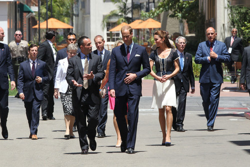  The Duke And Duchess Of Cambridge Attend The Mission Serve