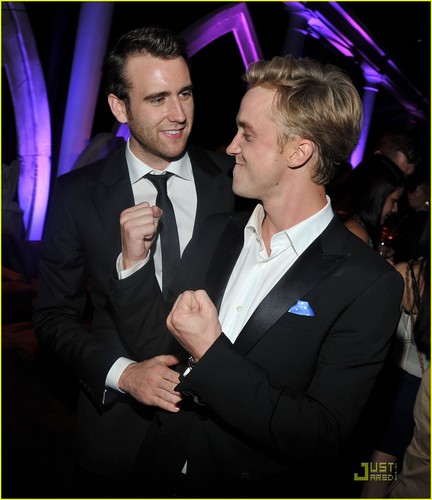 Tom Felton: 'Harry Potter' After Party with Matthew Lewis!
