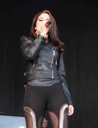  Tulisa of N-Dubz performs during Guilfest