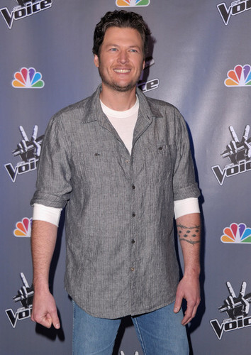  Blake Shelton - NBC's "The Voice" Press Conference