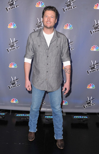  Blake Shelton - NBC's "The Voice" Press Conference