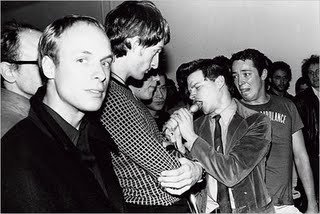  Brian Eno with James Chance, 1978
