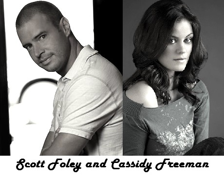  Cassidy Freeman and Scott Foley