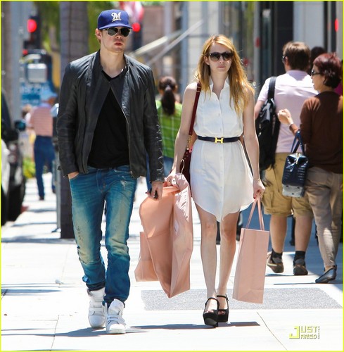  Chord Overstreet & Emma Roberts: Beverly Hills Shoppers!
