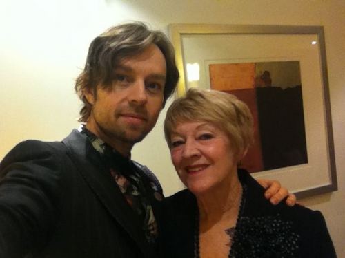  Darren Hayes with his mother