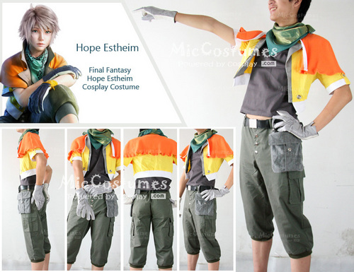  Final ファンタジー Hope Estheim Cosplay Costume