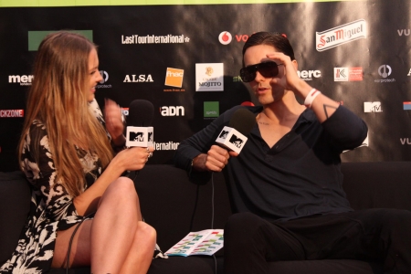  엠티비 Interview at Bilbao Festival, Spain (July 9)