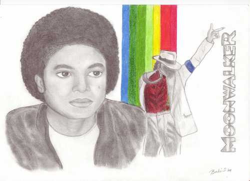  My MJ drawing! :))