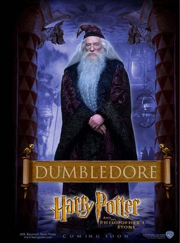  Philosopher's Stone Character Poster - Dumbledore