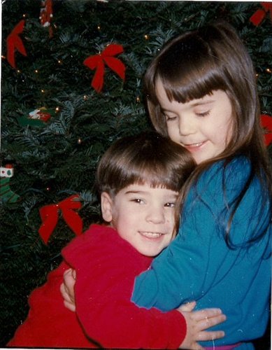 random pics of me and my brother {When we were kids} :P