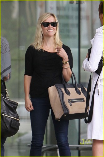  Reese Witherspoon Visits Jim Toth at Work