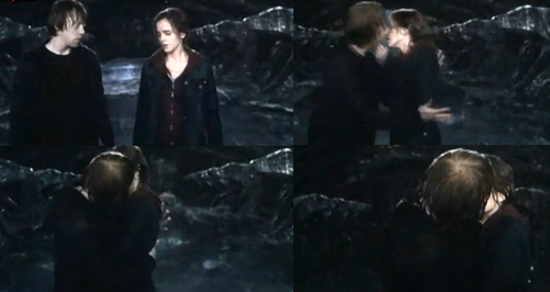 Ron & Hermione Kiss