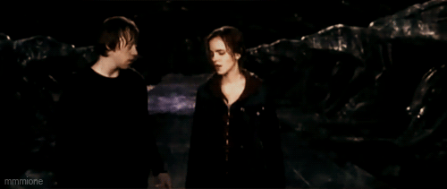  Ron & Hermione किस