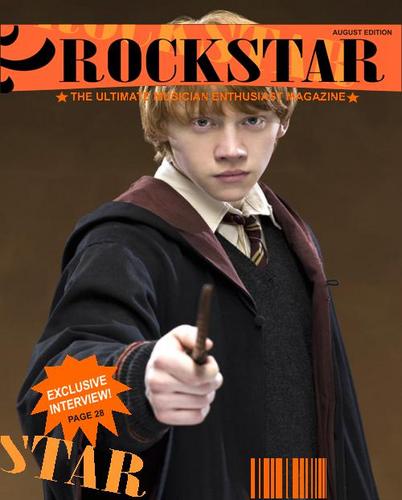  Ron on Cover of Magazines