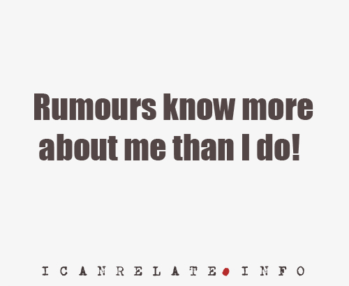  Rumours