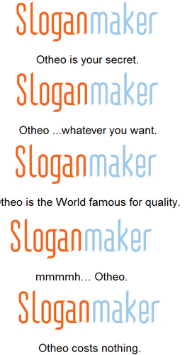  Slogan Maker, perfect for your manwhore OC xD