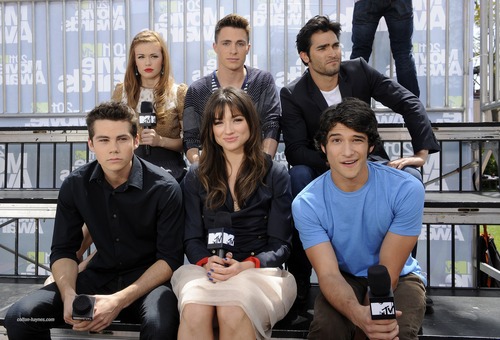  Teen serigala Cast on MTV's The Seven - 03.06.11